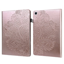 Load image into Gallery viewer, Peacock Embossed Pattern Leather Tablet Case, For Samsung Galaxy Tab A7 Lite, For Samsung Galaxy Tab A8 10.5 2021