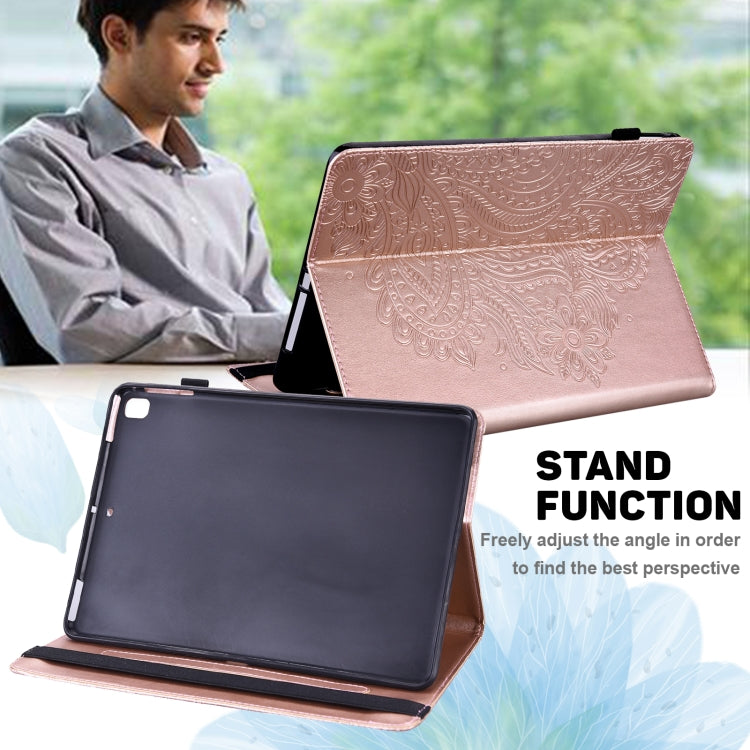 Peacock Embossed Pattern Leather Tablet Case, For Samsung Galaxy Tab A7 Lite, For Samsung Galaxy Tab A8 10.5 2021