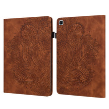 Load image into Gallery viewer, Peacock Embossed Pattern Leather Tablet Case, For Samsung Galaxy Tab A7 Lite, For Samsung Galaxy Tab A8 10.5 2021