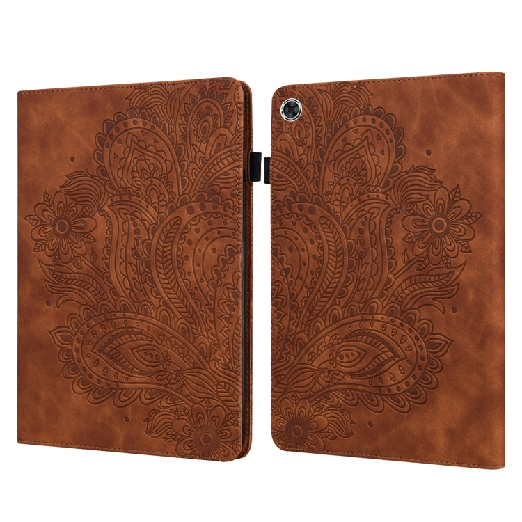 Peacock Embossed Pattern Leather Tablet Case, For Samsung Galaxy Tab A7 Lite, For Samsung Galaxy Tab A8 10.5 2021