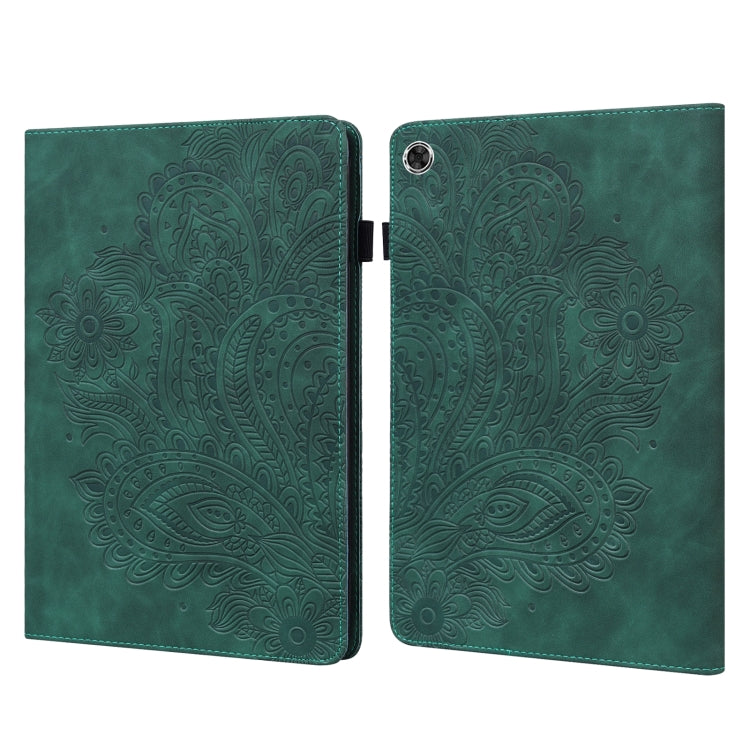 Peacock Embossed Pattern Leather Tablet Case, For Samsung Galaxy Tab A7 Lite, For Samsung Galaxy Tab A8 10.5 2021