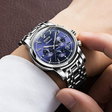Load image into Gallery viewer, JIN SHI DUN 8750 Men Fashion Waterproof Luminous Mechanical Watch