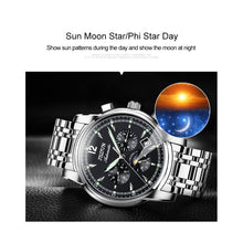 Load image into Gallery viewer, JIN SHI DUN 8750 Men Fashion Waterproof Luminous Mechanical Watch
