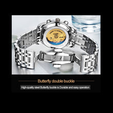 Load image into Gallery viewer, JIN SHI DUN 8750 Men Fashion Waterproof Luminous Mechanical Watch