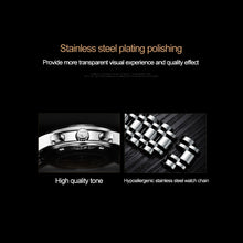 Load image into Gallery viewer, JIN SHI DUN 8750 Men Fashion Waterproof Luminous Mechanical Watch