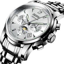 Load image into Gallery viewer, JIN SHI DUN 8750 Men Fashion Waterproof Luminous Mechanical Watch