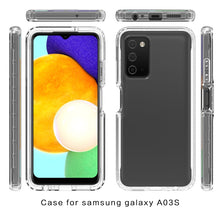 Load image into Gallery viewer, Transparency Two-color Gradient PC + TPU Phone Case, For Samsung Galaxy A03s 165.8mm US Version
