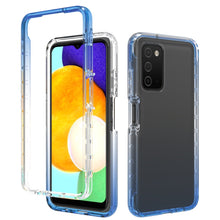Load image into Gallery viewer, Transparency Two-color Gradient PC + TPU Phone Case, For Samsung Galaxy A03s 165.8mm US Version