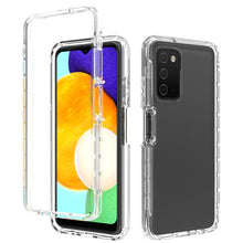 Load image into Gallery viewer, Transparency Two-color Gradient PC + TPU Phone Case, For Samsung Galaxy A03s 165.8mm US Version