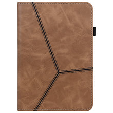 Load image into Gallery viewer, Solid Color Embossed Striped Leather Case, For Xiaomi Pad 5 / Pad 5 Pro, For Amazon Fire HD 10 Plus / Fire HD 10 (2021), For Amazon Paperwhite 5 2021
