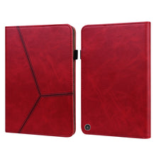 Load image into Gallery viewer, Solid Color Embossed Striped Leather Case, For Xiaomi Pad 5 / Pad 5 Pro, For Amazon Fire HD 10 Plus / Fire HD 10 (2021), For Amazon Paperwhite 5 2021