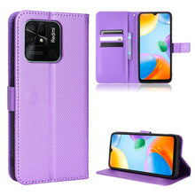 Load image into Gallery viewer, Diamond Texture Leather Phone Case, For Xiaomi Redmi 10C, For Xiaomi Redmi K30 Pro / Poco F2 Pro, For Xiaomi Redmi K40S, For Xiaomi Redmi K50 / K50 Pro, For ZTE nubia Red Magic 6 / 6 Pro, For Oukitel C23 Pro, For Sony Xperia 5 III, For Xiaomi Mi 10 Ult...