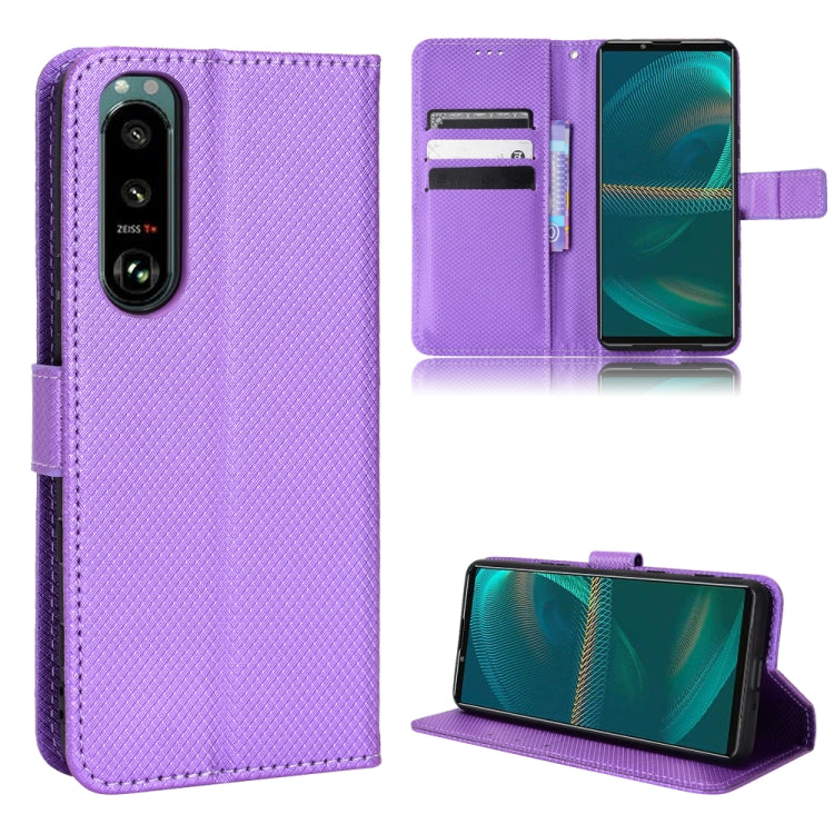 Diamond Texture Leather Phone Case, For Xiaomi Redmi 10C, For Xiaomi Redmi K30 Pro / Poco F2 Pro, For Xiaomi Redmi K40S, For Xiaomi Redmi K50 / K50 Pro, For ZTE nubia Red Magic 6 / 6 Pro, For Oukitel C23 Pro, For Sony Xperia 5 III, For Xiaomi Mi 10 Ult...