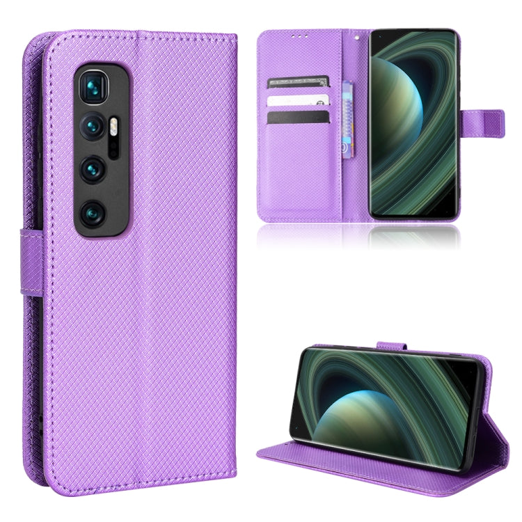 Diamond Texture Leather Phone Case, For Xiaomi Redmi 10C, For Xiaomi Redmi K30 Pro / Poco F2 Pro, For Xiaomi Redmi K40S, For Xiaomi Redmi K50 / K50 Pro, For ZTE nubia Red Magic 6 / 6 Pro, For Oukitel C23 Pro, For Sony Xperia 5 III, For Xiaomi Mi 10 Ult...