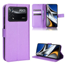 Load image into Gallery viewer, Diamond Texture Leather Phone Case, For Xiaomi Redmi 10C, For Xiaomi Redmi K30 Pro / Poco F2 Pro, For Xiaomi Redmi K40S, For Xiaomi Redmi K50 / K50 Pro, For ZTE nubia Red Magic 6 / 6 Pro, For Oukitel C23 Pro, For Sony Xperia 5 III, For Xiaomi Mi 10 Ult...