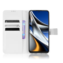 Load image into Gallery viewer, Diamond Texture Leather Phone Case, For Xiaomi Poco M4 Pro 4G Fine Hole, For Xiaomi Poco M4 Pro 5G Big Hole, For Xiaomi Poco M4 Pro 5G Fine Hole, For OnePlus Nord CE 2 5G, For OPPO A7 / AX7 / A5s / AX5s / A21, For OPPO Find X5 Pro, For OPPO Find X5    ...