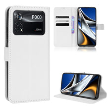 Load image into Gallery viewer, Diamond Texture Leather Phone Case, For Xiaomi Poco M4 Pro 4G Fine Hole, For Xiaomi Poco M4 Pro 5G Big Hole, For Xiaomi Poco M4 Pro 5G Fine Hole, For OnePlus Nord CE 2 5G, For OPPO A7 / AX7 / A5s / AX5s / A21, For OPPO Find X5 Pro, For OPPO Find X5    ...