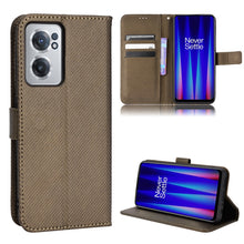 Load image into Gallery viewer, Diamond Texture Leather Phone Case, For Xiaomi Poco M4 Pro 4G Fine Hole, For Xiaomi Poco M4 Pro 5G Big Hole, For Xiaomi Poco M4 Pro 5G Fine Hole, For OnePlus Nord CE 2 5G, For OPPO A7 / AX7 / A5s / AX5s / A21, For OPPO Find X5 Pro, For OPPO Find X5    ...
