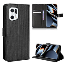 Load image into Gallery viewer, Diamond Texture Leather Phone Case, For Xiaomi Poco M4 Pro 4G Fine Hole, For Xiaomi Poco M4 Pro 5G Big Hole, For Xiaomi Poco M4 Pro 5G Fine Hole, For OnePlus Nord CE 2 5G, For OPPO A7 / AX7 / A5s / AX5s / A21, For OPPO Find X5 Pro, For OPPO Find X5    ...
