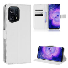 Load image into Gallery viewer, Diamond Texture Leather Phone Case, For Xiaomi Poco M4 Pro 4G Fine Hole, For Xiaomi Poco M4 Pro 5G Big Hole, For Xiaomi Poco M4 Pro 5G Fine Hole, For OnePlus Nord CE 2 5G, For OPPO A7 / AX7 / A5s / AX5s / A21, For OPPO Find X5 Pro, For OPPO Find X5    ...