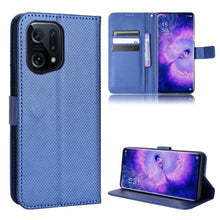 Load image into Gallery viewer, Diamond Texture Leather Phone Case, For Xiaomi Poco M4 Pro 4G Fine Hole, For Xiaomi Poco M4 Pro 5G Big Hole, For Xiaomi Poco M4 Pro 5G Fine Hole, For OnePlus Nord CE 2 5G, For OPPO A7 / AX7 / A5s / AX5s / A21, For OPPO Find X5 Pro, For OPPO Find X5    ...