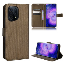 Load image into Gallery viewer, Diamond Texture Leather Phone Case, For Xiaomi Poco M4 Pro 4G Fine Hole, For Xiaomi Poco M4 Pro 5G Big Hole, For Xiaomi Poco M4 Pro 5G Fine Hole, For OnePlus Nord CE 2 5G, For OPPO A7 / AX7 / A5s / AX5s / A21, For OPPO Find X5 Pro, For OPPO Find X5    ...