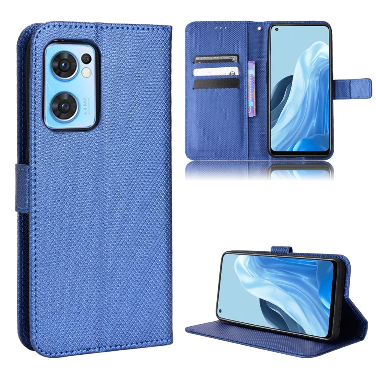 Diamond Texture Leather Phone Case, For Xiaomi Poco M4 Pro 4G Fine Hole, For Xiaomi Poco M4 Pro 5G Big Hole, For Xiaomi Poco M4 Pro 5G Fine Hole, For OnePlus Nord CE 2 5G, For OPPO A7 / AX7 / A5s / AX5s / A21, For OPPO Find X5 Pro, For OPPO Find X5    ...