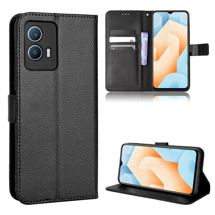 Diamond Texture Leather Phone Case, For Xiaomi Poco M4 Pro 4G Fine Hole, For Xiaomi Poco M4 Pro 5G Big Hole, For Xiaomi Poco M4 Pro 5G Fine Hole, For OnePlus Nord CE 2 5G, For OPPO A7 / AX7 / A5s / AX5s / A21, For OPPO Find X5 Pro, For OPPO Find X5    ...