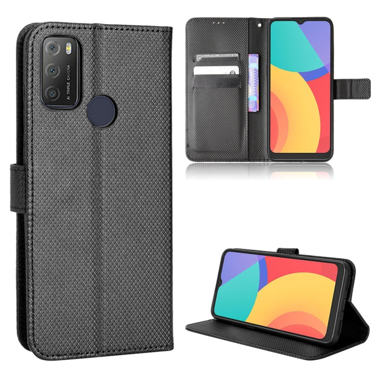 Diamond Texture Leather Phone Case, For Alcatel 1S 2021 / 3L 2021 / TCL 20E / 20Y, For Xiaomi Redmi Note 10 4G / Note 10S, For Honor X8, For Samsung Galaxy A03s 164.2mm, For Samsung Galaxy A03s 166mm, For Samsung Galaxy S21 Ultra 5G                    ...