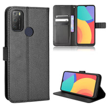 Load image into Gallery viewer, Diamond Texture Leather Phone Case, For Alcatel 1S 2021 / 3L 2021 / TCL 20E / 20Y, For Xiaomi Redmi Note 10 4G / Note 10S, For Honor X8, For Samsung Galaxy A03s 164.2mm, For Samsung Galaxy A03s 166mm, For Samsung Galaxy S21 Ultra 5G                    ...