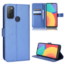 Load image into Gallery viewer, Diamond Texture Leather Phone Case, For Alcatel 1S 2021 / 3L 2021 / TCL 20E / 20Y, For Xiaomi Redmi Note 10 4G / Note 10S, For Honor X8, For Samsung Galaxy A03s 164.2mm, For Samsung Galaxy A03s 166mm, For Samsung Galaxy S21 Ultra 5G                    ...