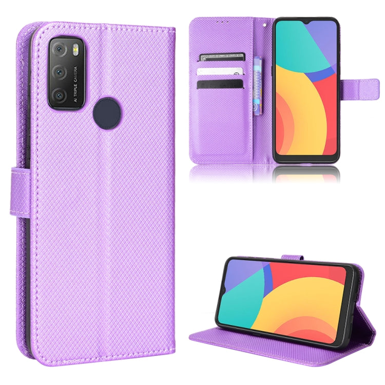 Diamond Texture Leather Phone Case, For Alcatel 1S 2021 / 3L 2021 / TCL 20E / 20Y, For Xiaomi Redmi Note 10 4G / Note 10S, For Honor X8, For Samsung Galaxy A03s 164.2mm, For Samsung Galaxy A03s 166mm, For Samsung Galaxy S21 Ultra 5G                    ...