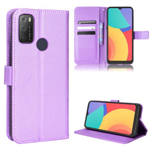 Load image into Gallery viewer, Diamond Texture Leather Phone Case, For Alcatel 1S 2021 / 3L 2021 / TCL 20E / 20Y, For Xiaomi Redmi Note 10 4G / Note 10S, For Honor X8, For Samsung Galaxy A03s 164.2mm, For Samsung Galaxy A03s 166mm, For Samsung Galaxy S21 Ultra 5G                    ...