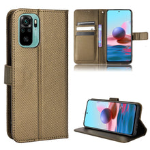Load image into Gallery viewer, Diamond Texture Leather Phone Case, For Alcatel 1S 2021 / 3L 2021 / TCL 20E / 20Y, For Xiaomi Redmi Note 10 4G / Note 10S, For Honor X8, For Samsung Galaxy A03s 164.2mm, For Samsung Galaxy A03s 166mm, For Samsung Galaxy S21 Ultra 5G                    ...