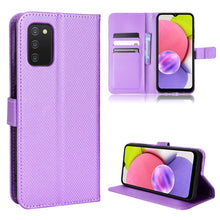 Load image into Gallery viewer, Diamond Texture Leather Phone Case, For Alcatel 1S 2021 / 3L 2021 / TCL 20E / 20Y, For Xiaomi Redmi Note 10 4G / Note 10S, For Honor X8, For Samsung Galaxy A03s 164.2mm, For Samsung Galaxy A03s 166mm, For Samsung Galaxy S21 Ultra 5G                    ...