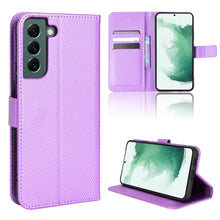 Load image into Gallery viewer, Diamond Texture Leather Phone Case, For Alcatel 1S 2021 / 3L 2021 / TCL 20E / 20Y, For Xiaomi Redmi Note 10 4G / Note 10S, For Honor X8, For Samsung Galaxy A03s 164.2mm, For Samsung Galaxy A03s 166mm, For Samsung Galaxy S21 Ultra 5G                    ...