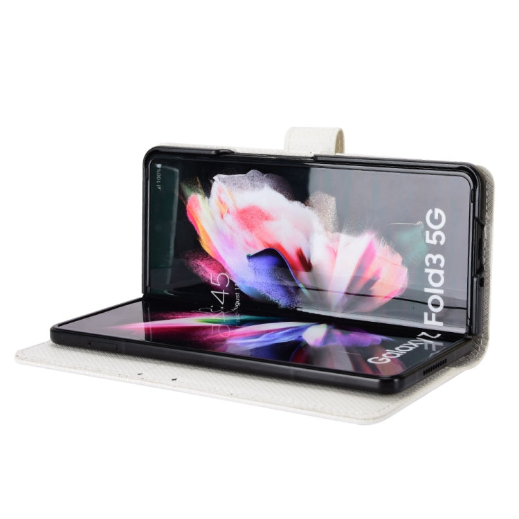 Diamond Texture Leather Phone Case, For Samsung Galaxy Z Fold3 5G, For ZTE nubia Red Magic 7