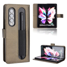 Load image into Gallery viewer, Diamond Texture Leather Phone Case, For Samsung Galaxy Z Fold3 5G, For ZTE nubia Red Magic 7