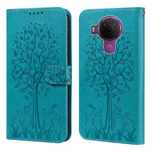 Load image into Gallery viewer, Tree &amp; Deer Pattern Pressed Flip Leather Phone Case, For Nokia 3.4 / 5.4, For Nokia G20 / G10 / 6.3, For Sony Xperia 10 III, For Xiaomi Redmi 9T / 9 Power, For Xiaomi Redmi 10, For Xiaomi Redmi Note 8 2021 / Note 8, For Xiaomi Redmi 9 / Redmi 10X      ...