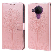 Load image into Gallery viewer, Tree &amp; Deer Pattern Pressed Flip Leather Phone Case, For Nokia 3.4 / 5.4, For Nokia G20 / G10 / 6.3, For Sony Xperia 10 III, For Xiaomi Redmi 9T / 9 Power, For Xiaomi Redmi 10, For Xiaomi Redmi Note 8 2021 / Note 8, For Xiaomi Redmi 9 / Redmi 10X      ...