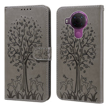 Load image into Gallery viewer, Tree &amp; Deer Pattern Pressed Flip Leather Phone Case, For Nokia 3.4 / 5.4, For Nokia G20 / G10 / 6.3, For Sony Xperia 10 III, For Xiaomi Redmi 9T / 9 Power, For Xiaomi Redmi 10, For Xiaomi Redmi Note 8 2021 / Note 8, For Xiaomi Redmi 9 / Redmi 10X      ...