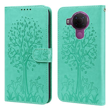 Load image into Gallery viewer, Tree &amp; Deer Pattern Pressed Flip Leather Phone Case, For Nokia 3.4 / 5.4, For Nokia G20 / G10 / 6.3, For Sony Xperia 10 III, For Xiaomi Redmi 9T / 9 Power, For Xiaomi Redmi 10, For Xiaomi Redmi Note 8 2021 / Note 8, For Xiaomi Redmi 9 / Redmi 10X      ...