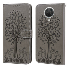 Load image into Gallery viewer, Tree &amp; Deer Pattern Pressed Flip Leather Phone Case, For Nokia 3.4 / 5.4, For Nokia G20 / G10 / 6.3, For Sony Xperia 10 III, For Xiaomi Redmi 9T / 9 Power, For Xiaomi Redmi 10, For Xiaomi Redmi Note 8 2021 / Note 8, For Xiaomi Redmi 9 / Redmi 10X      ...