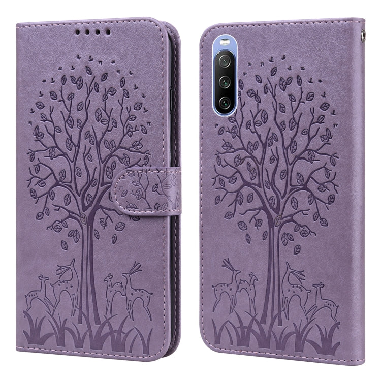 Tree & Deer Pattern Pressed Flip Leather Phone Case, For Nokia 3.4 / 5.4, For Nokia G20 / G10 / 6.3, For Sony Xperia 10 III, For Xiaomi Redmi 9T / 9 Power, For Xiaomi Redmi 10, For Xiaomi Redmi Note 8 2021 / Note 8, For Xiaomi Redmi 9 / Redmi 10X      ...