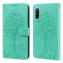 Load image into Gallery viewer, Tree &amp; Deer Pattern Pressed Flip Leather Phone Case, For Nokia 3.4 / 5.4, For Nokia G20 / G10 / 6.3, For Sony Xperia 10 III, For Xiaomi Redmi 9T / 9 Power, For Xiaomi Redmi 10, For Xiaomi Redmi Note 8 2021 / Note 8, For Xiaomi Redmi 9 / Redmi 10X      ...