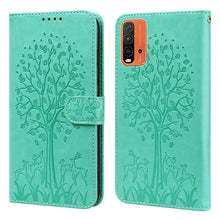 Load image into Gallery viewer, Tree &amp; Deer Pattern Pressed Flip Leather Phone Case, For Nokia 3.4 / 5.4, For Nokia G20 / G10 / 6.3, For Sony Xperia 10 III, For Xiaomi Redmi 9T / 9 Power, For Xiaomi Redmi 10, For Xiaomi Redmi Note 8 2021 / Note 8, For Xiaomi Redmi 9 / Redmi 10X      ...