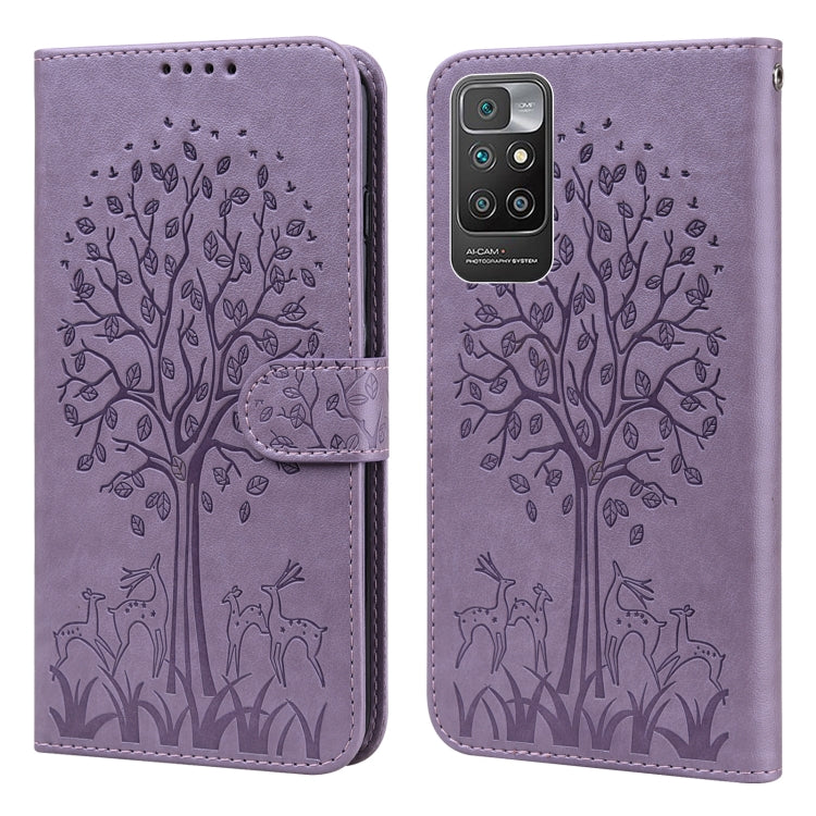 Tree & Deer Pattern Pressed Flip Leather Phone Case, For Nokia 3.4 / 5.4, For Nokia G20 / G10 / 6.3, For Sony Xperia 10 III, For Xiaomi Redmi 9T / 9 Power, For Xiaomi Redmi 10, For Xiaomi Redmi Note 8 2021 / Note 8, For Xiaomi Redmi 9 / Redmi 10X      ...