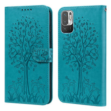 Load image into Gallery viewer, Tree &amp; Deer Pattern Pressed Flip Leather Phone Case, For Nokia 3.4 / 5.4, For Nokia G20 / G10 / 6.3, For Sony Xperia 10 III, For Xiaomi Redmi 9T / 9 Power, For Xiaomi Redmi 10, For Xiaomi Redmi Note 8 2021 / Note 8, For Xiaomi Redmi 9 / Redmi 10X      ...