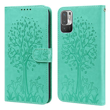 Load image into Gallery viewer, Tree &amp; Deer Pattern Pressed Flip Leather Phone Case, For Nokia 3.4 / 5.4, For Nokia G20 / G10 / 6.3, For Sony Xperia 10 III, For Xiaomi Redmi 9T / 9 Power, For Xiaomi Redmi 10, For Xiaomi Redmi Note 8 2021 / Note 8, For Xiaomi Redmi 9 / Redmi 10X      ...