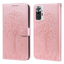 Load image into Gallery viewer, Tree &amp; Deer Pattern Pressed Flip Leather Phone Case, For Xiaomi Redmi Note 10 Pro / Note 10 Pro Max, For Xiaomi Redmi Note 11 4G, For Xiaomi Redmi Note 11 Pro 4G / 5G, For Xiaomi Redmi Note 9 Pro / Note 9 Pro Max, For Xiaomi Redmi 9A                   ...
